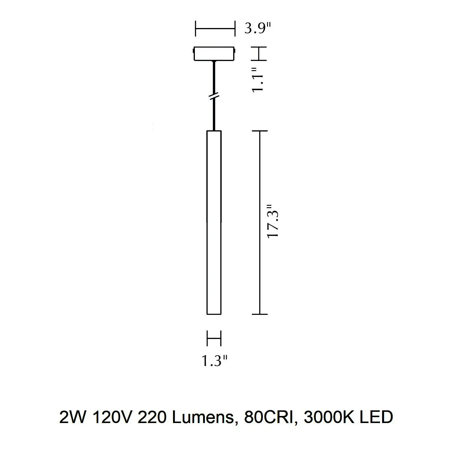 Chimes LED Pendant Light