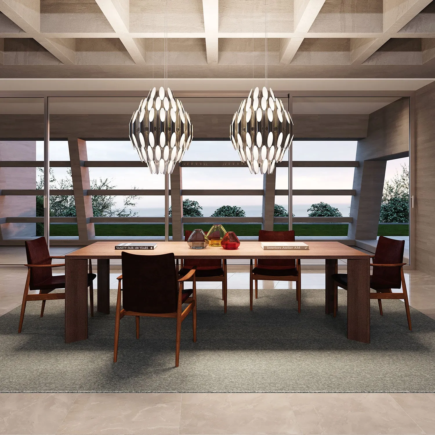 Chimes Multi-Tier LED Pendant Light