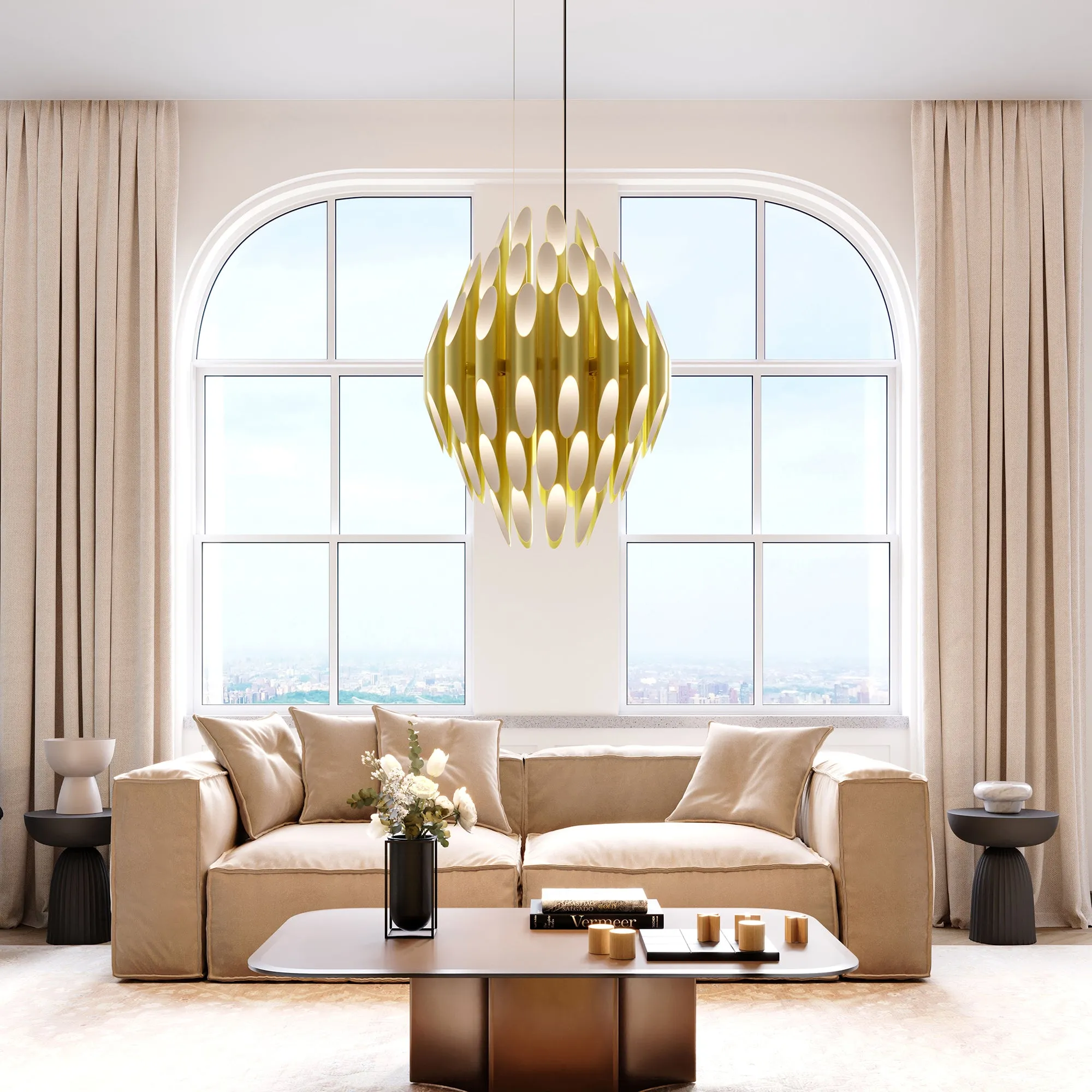 Chimes Multi-Tier LED Pendant Light
