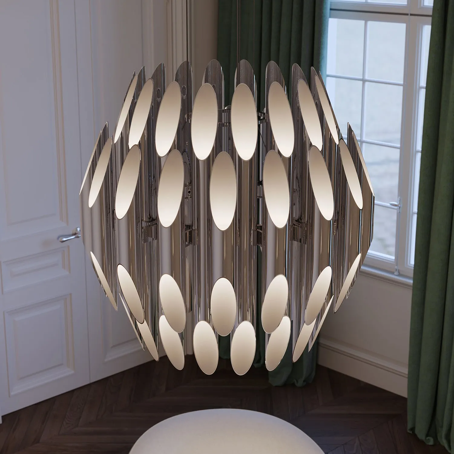 Chimes Multi-Tier LED Pendant Light