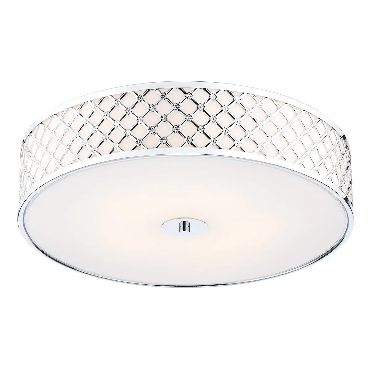 CIV5050 Large 5 Light Flush Light Polished Chrome