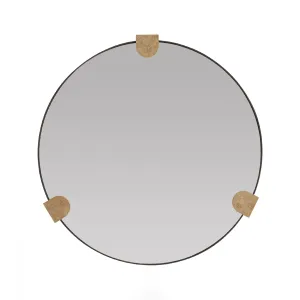 Clasp Round Mirror