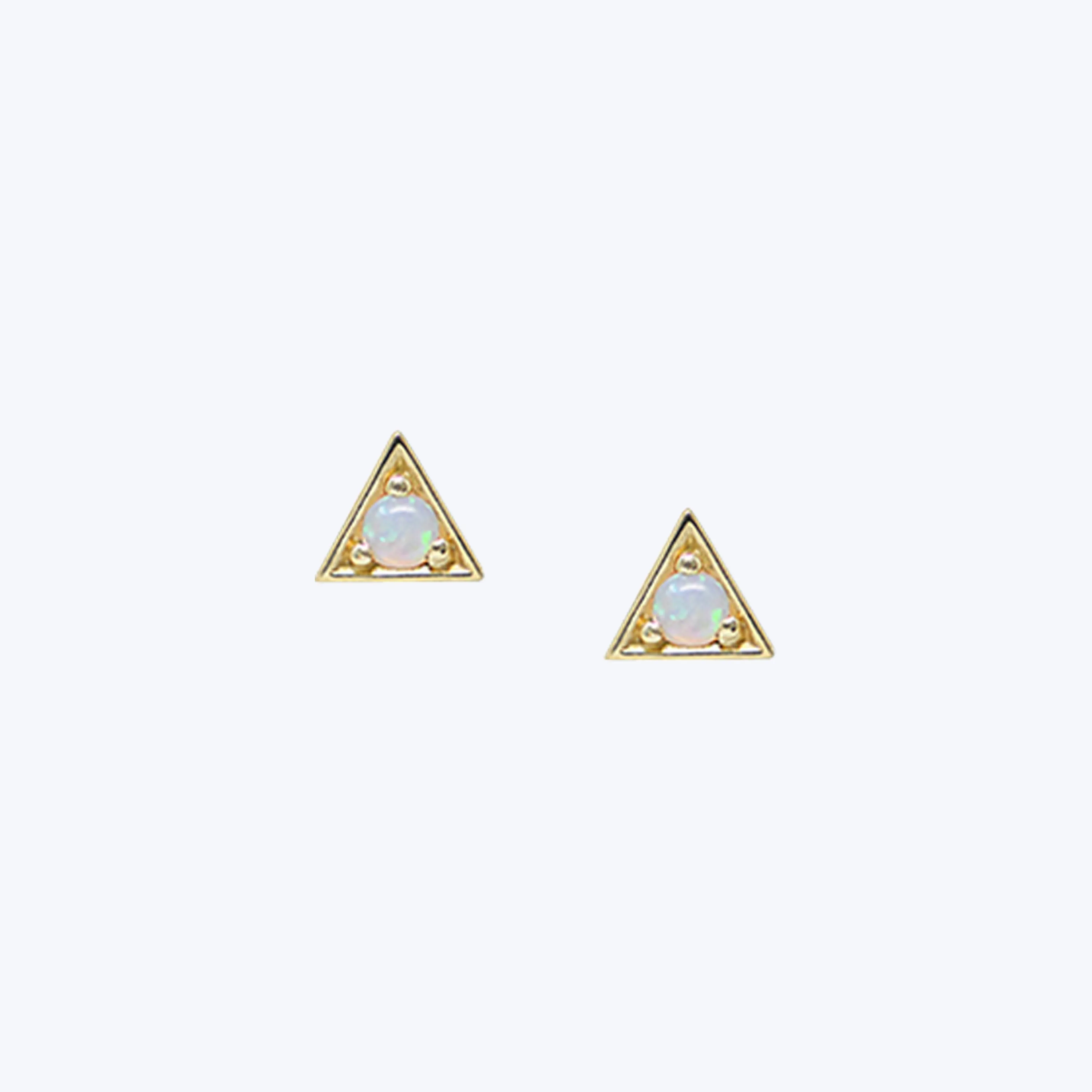Cleo Triangle Earrings