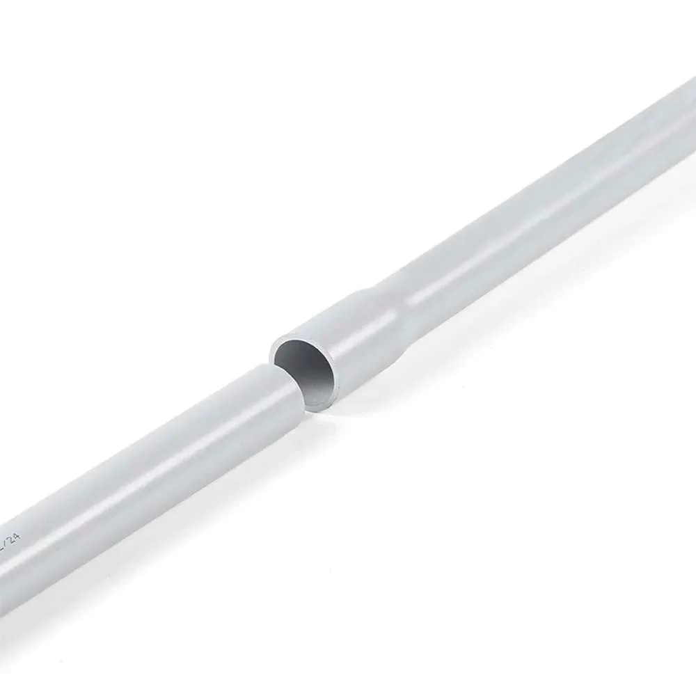 Conduit Pipe Grey M/D 20mm x 4m (3/4") **