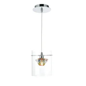 DEC0108 Single Pendant Polished Chrome
