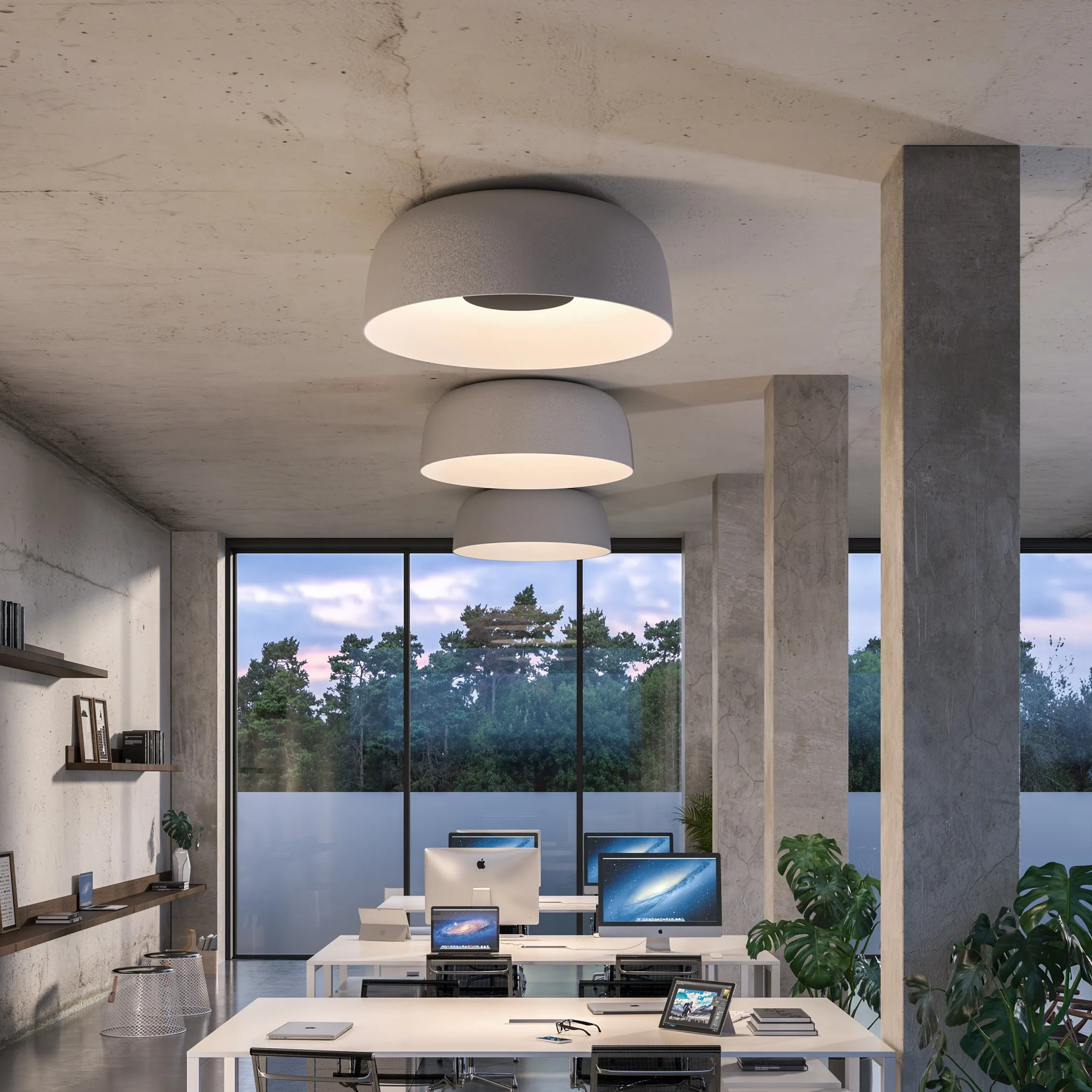 Djembe C 65 LED Flush Mount