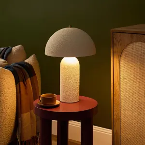 Dome Pebble Table Lamp Mocka