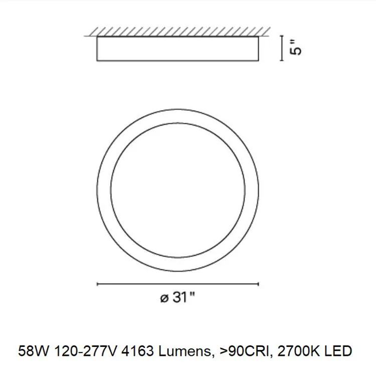 Duo Flush Mount