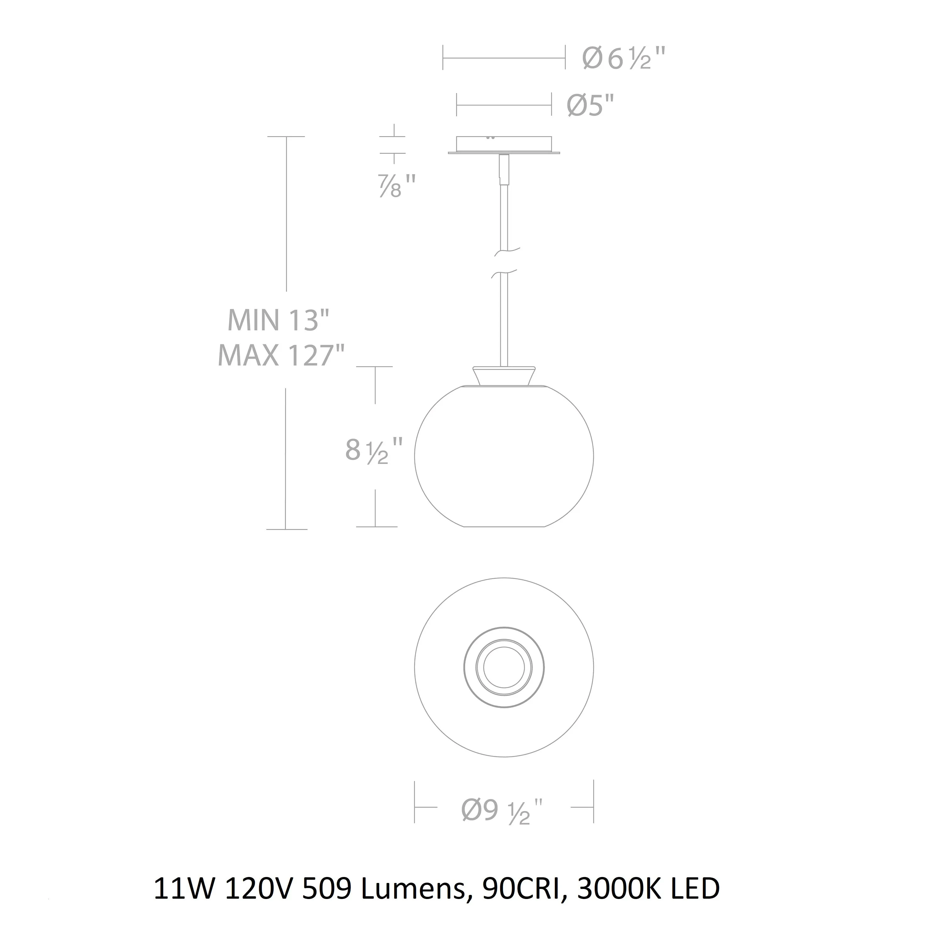 Echo LED Mini Pendant Light