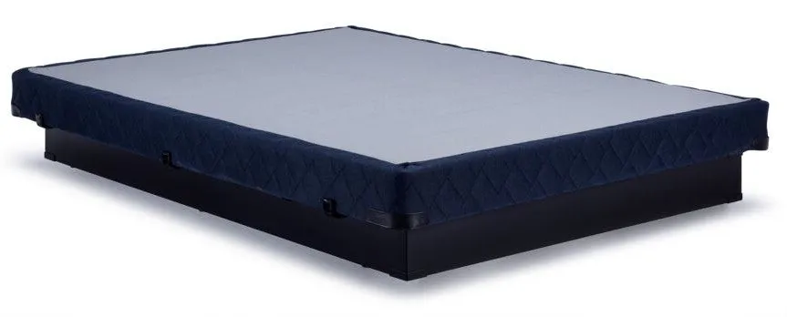 Elara 6" Queen Platform Bed Base - Black