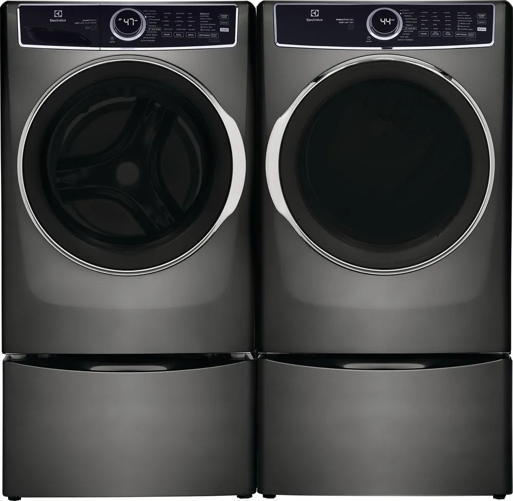 Electrolux Titanium Front Load Gas Steam Dryer (8.0 Cu. Ft.) - ELFG7637AT