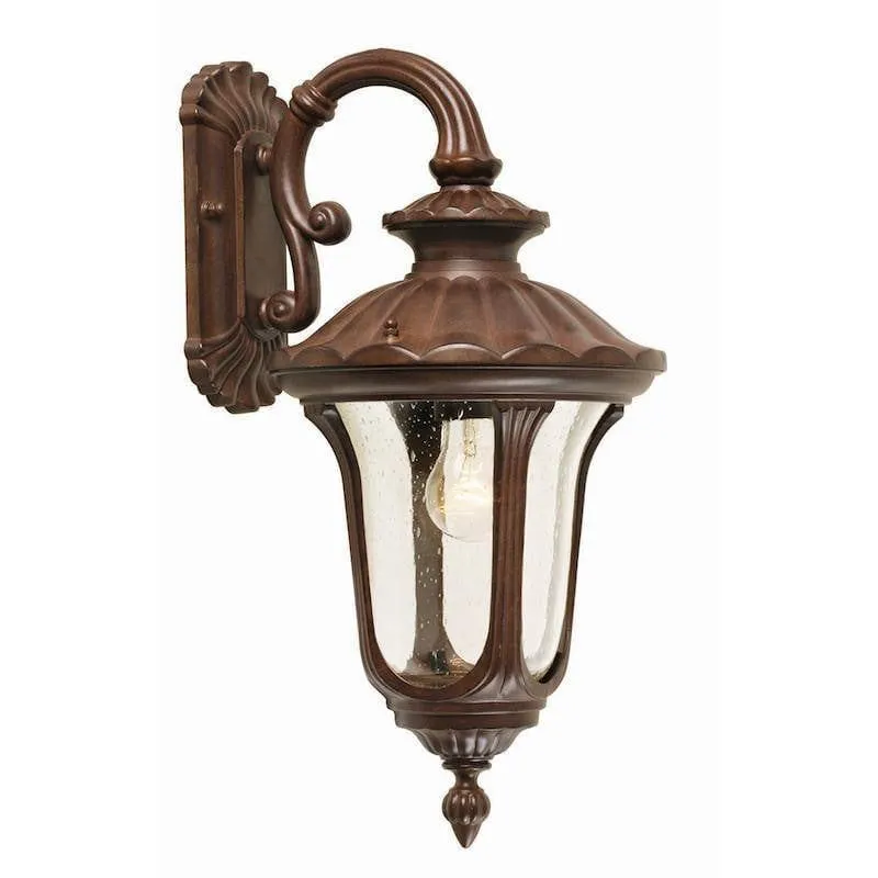 Elstead Chicago Rusty Bronze Patina Small Outdoor Downlighter
