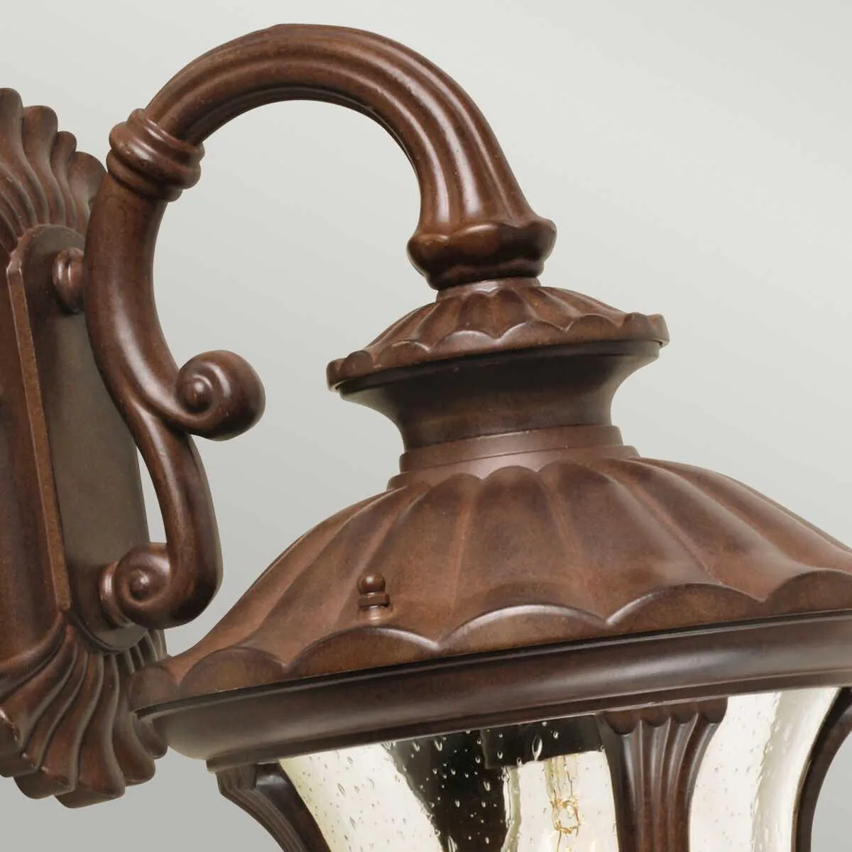Elstead Chicago Rusty Bronze Patina Small Outdoor Downlighter