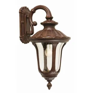 Elstead Chicago Rusty Bronze Patina Small Outdoor Downlighter