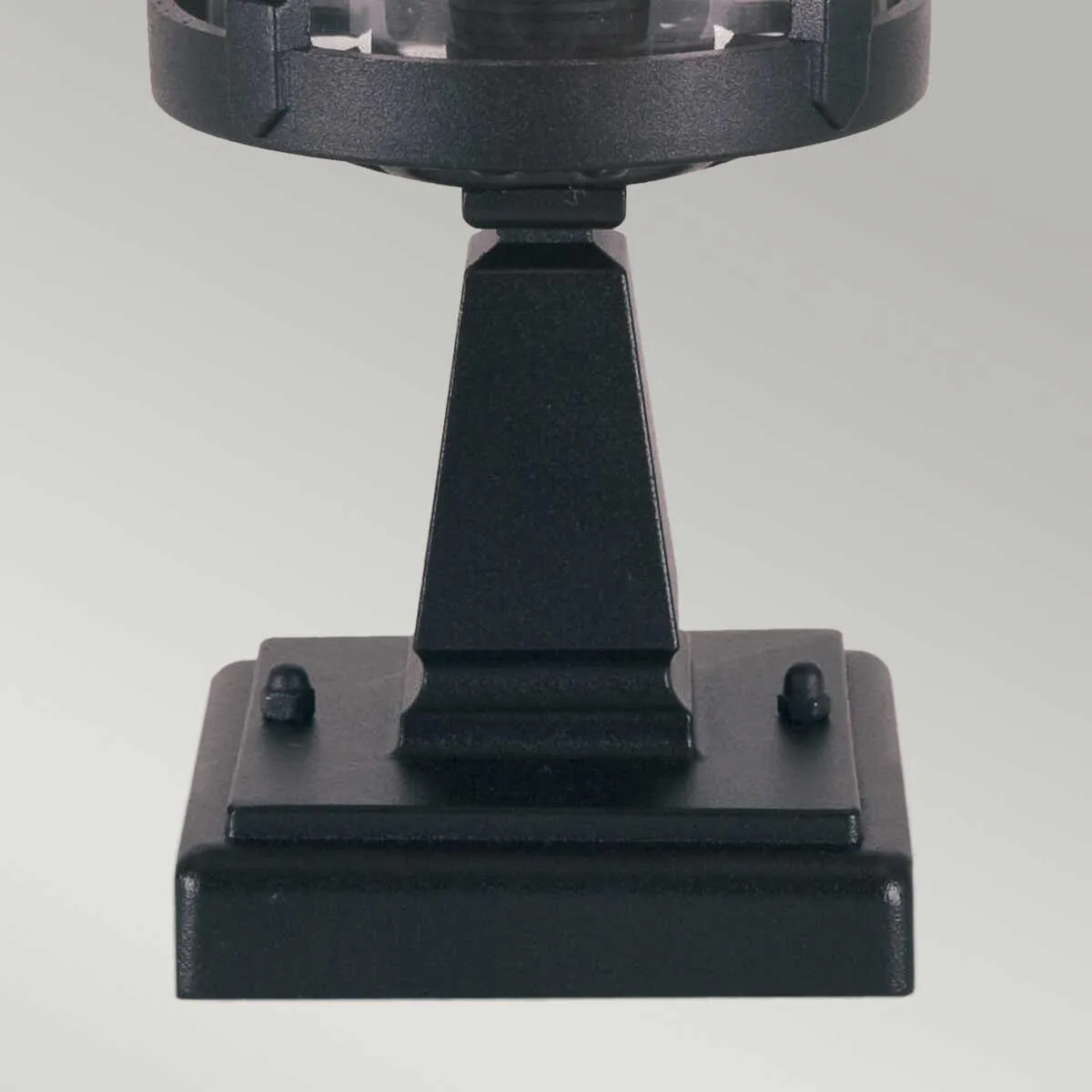Elstead Hereford Black Outdoor Pedestal Lantern