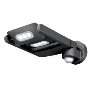 Elstead Ledspot 6 Light Graphite LED PIR Outdoor Wall Light