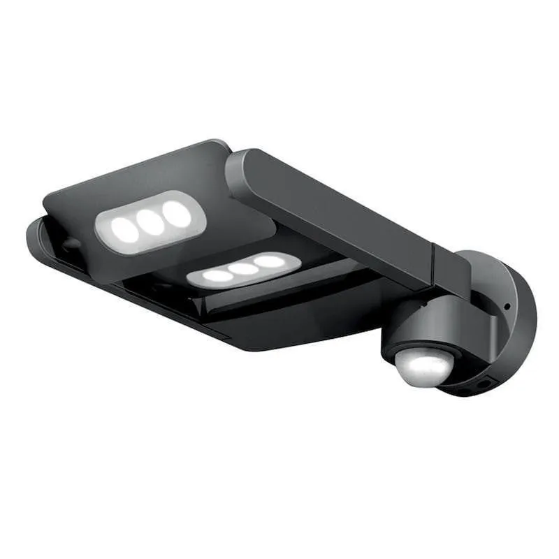 Elstead Ledspot 6 Light Graphite LED PIR Outdoor Wall Light