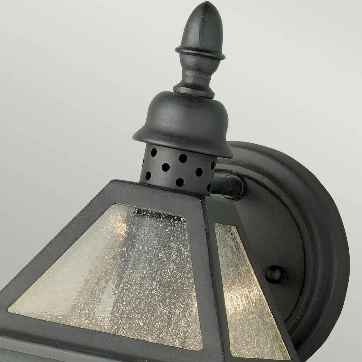 Elstead Polruan Black Outdoor Wall Light