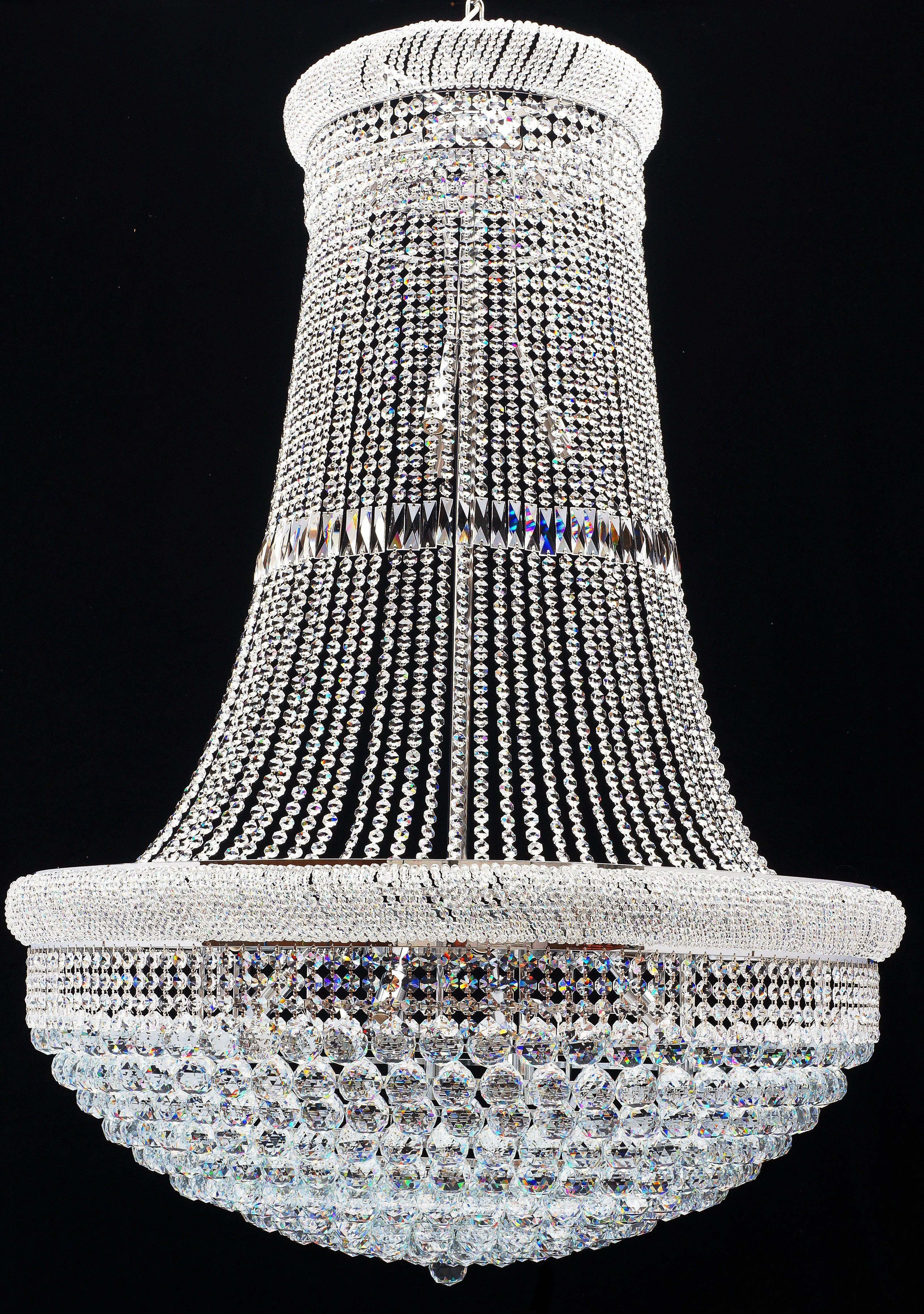 EMP320/100/25 Placido Suspended Light Polished Chrome