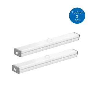 Ener J Rechargeable Sensor Cabinet Lights, Infrared   Light Sensor, 2W, 10 LEDs, (Pack of 2)
