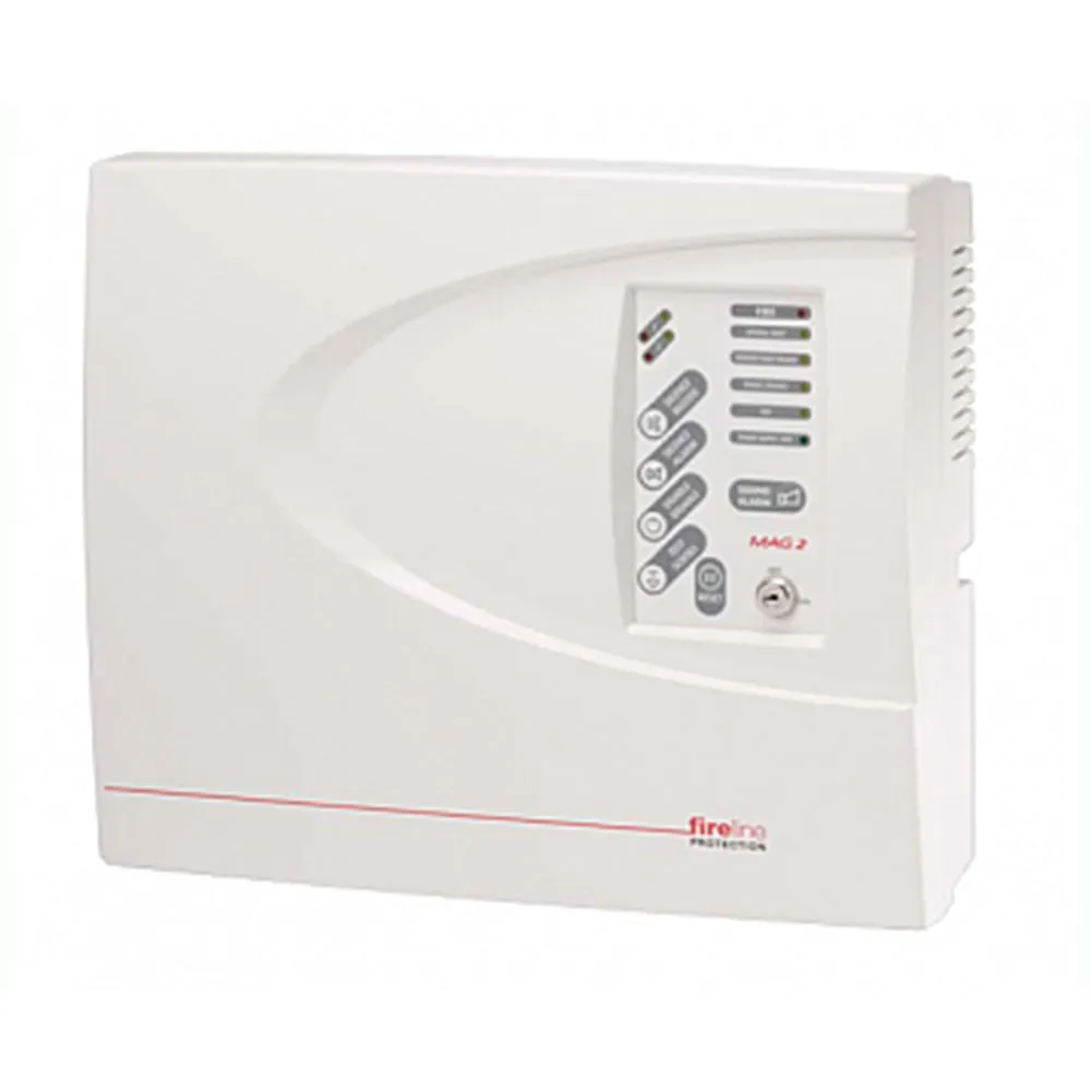 ESP Fireline Mag2p Mag 2 Zone Fire Alarm Panel