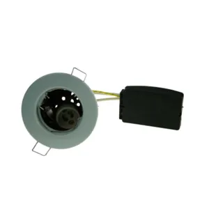Fire Rated Downlight SUN103SC GU10 Fixed - Brushed Chrome Pressed
