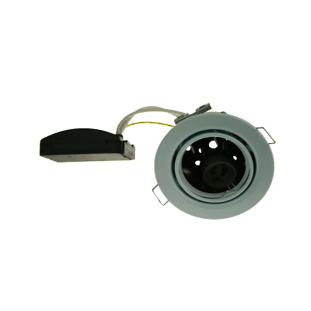 Fire Rated Downlight SUN108SC GU10 Tilt - Chrome Pressed