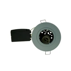 Fire Rated Downlight SUN114SC GU10 Fixed - Chrome Die-Cast