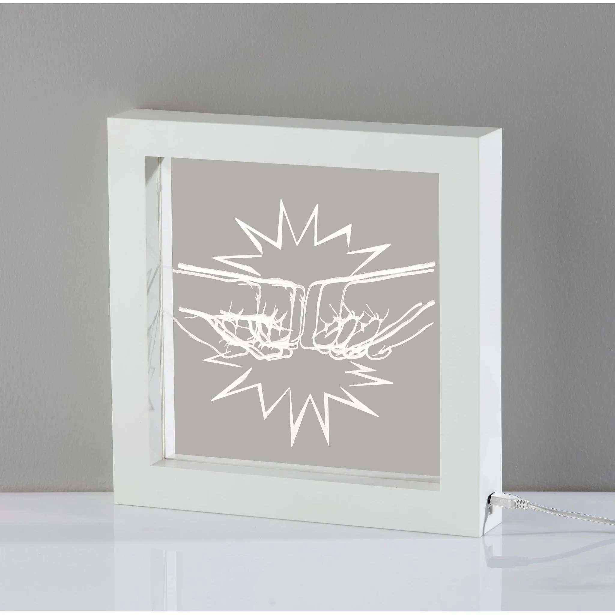 Fist Bump Video Light Box