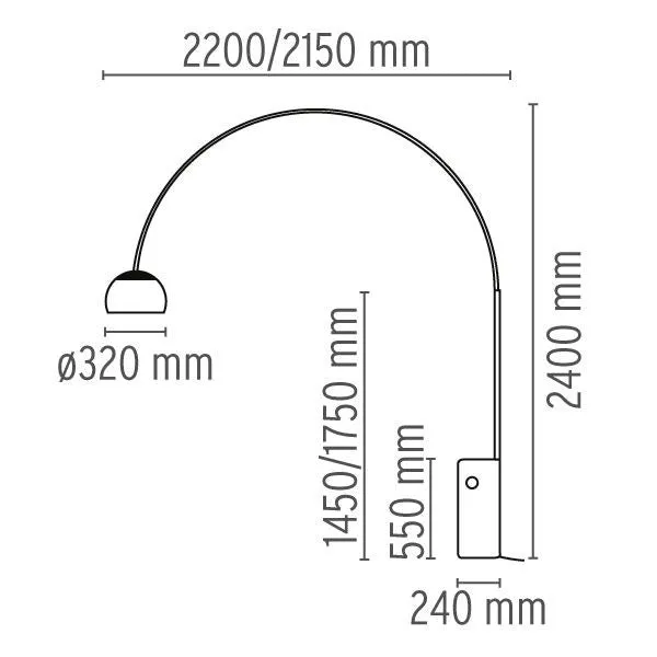 Flos Arco Led Floor Lamp