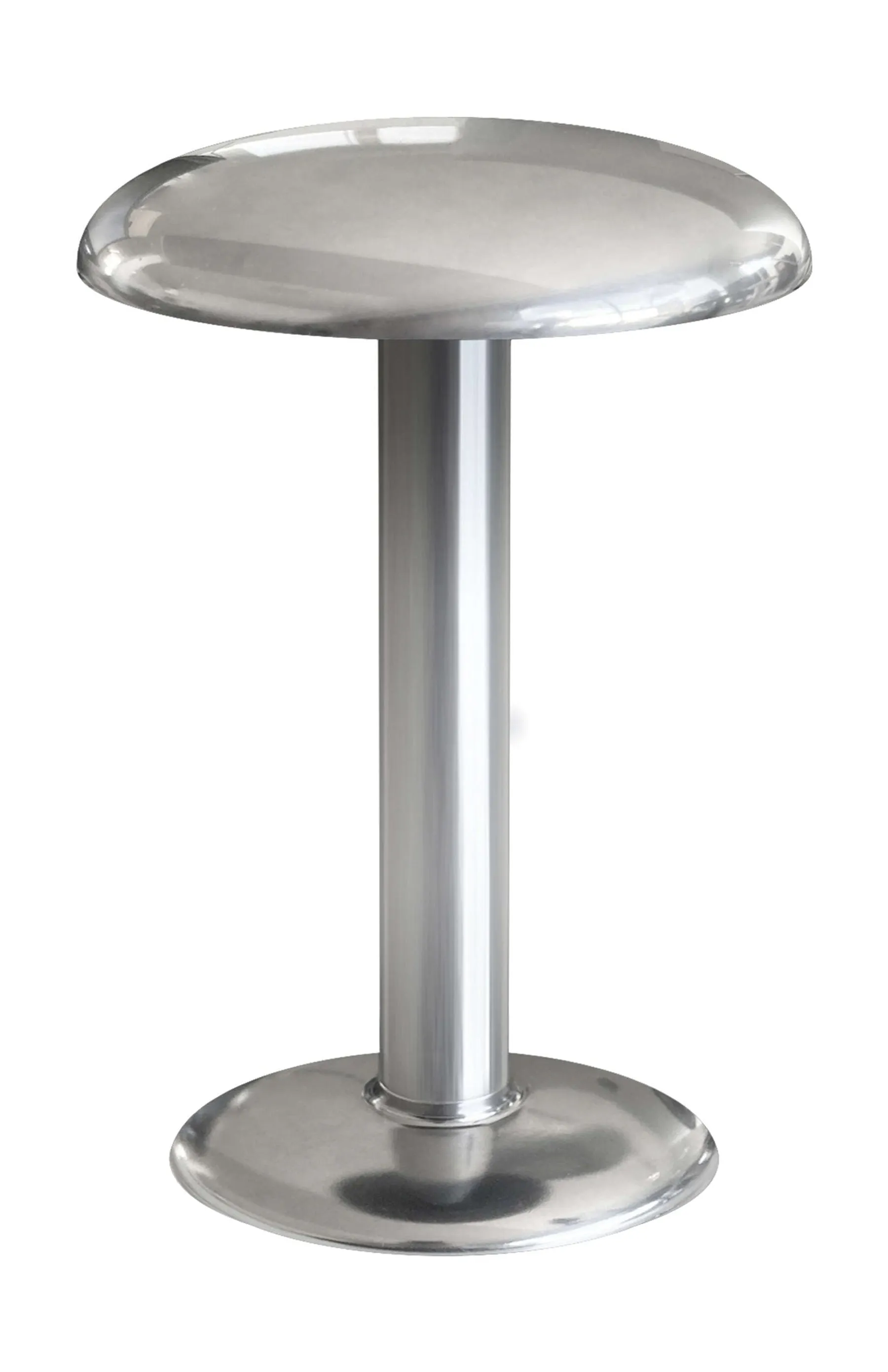 Flos Gustave Table Lamp 2700 K, Polished Silver