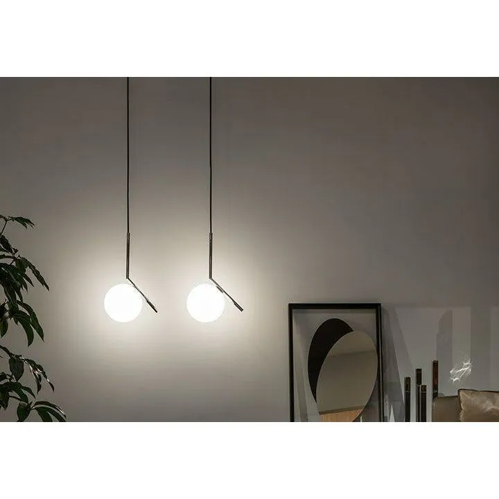 Flos Ic Light S1 Pendant Lamp, Black