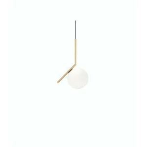 Flos Ic Light S1 Pendant Lamp, Brass