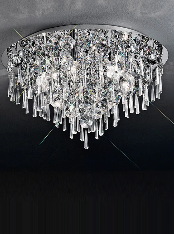 Franklite CF5718 Jazzy 600mm Flush Light