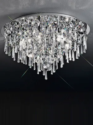 Franklite CF5718 Jazzy 600mm Flush Light