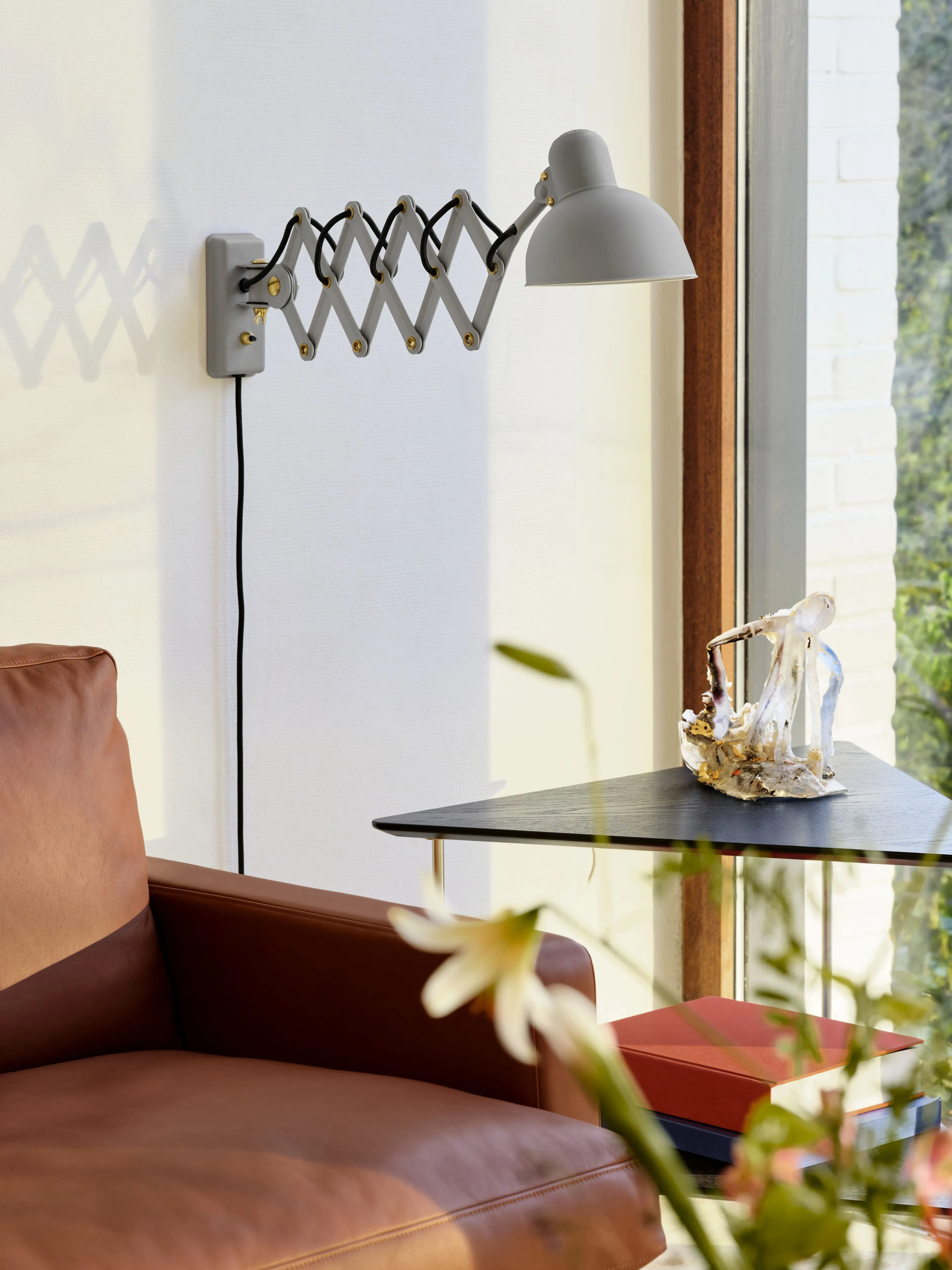 Fritz Hansen Kaiser Idell™ Wall Lamp, Easy Grey