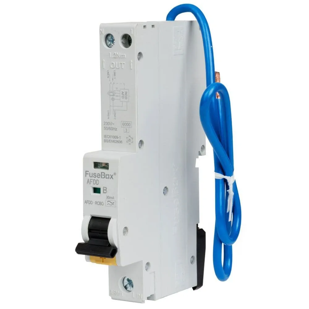FuseBox 30MA 2 Pole AFDD RCBO 32A