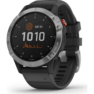 Garmin Fenix 6 Solar - Silver & Black