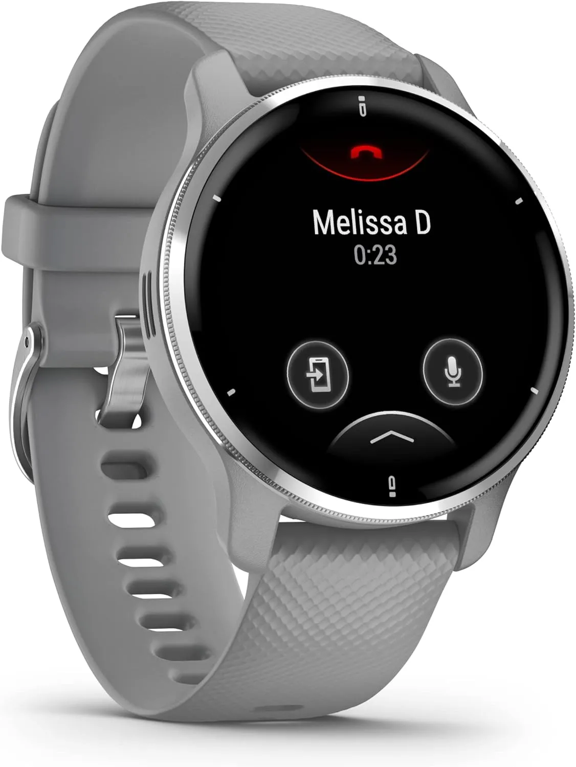 Garmin Venu 2 Plus, 43mm - Stainless Steel & Powder Gray