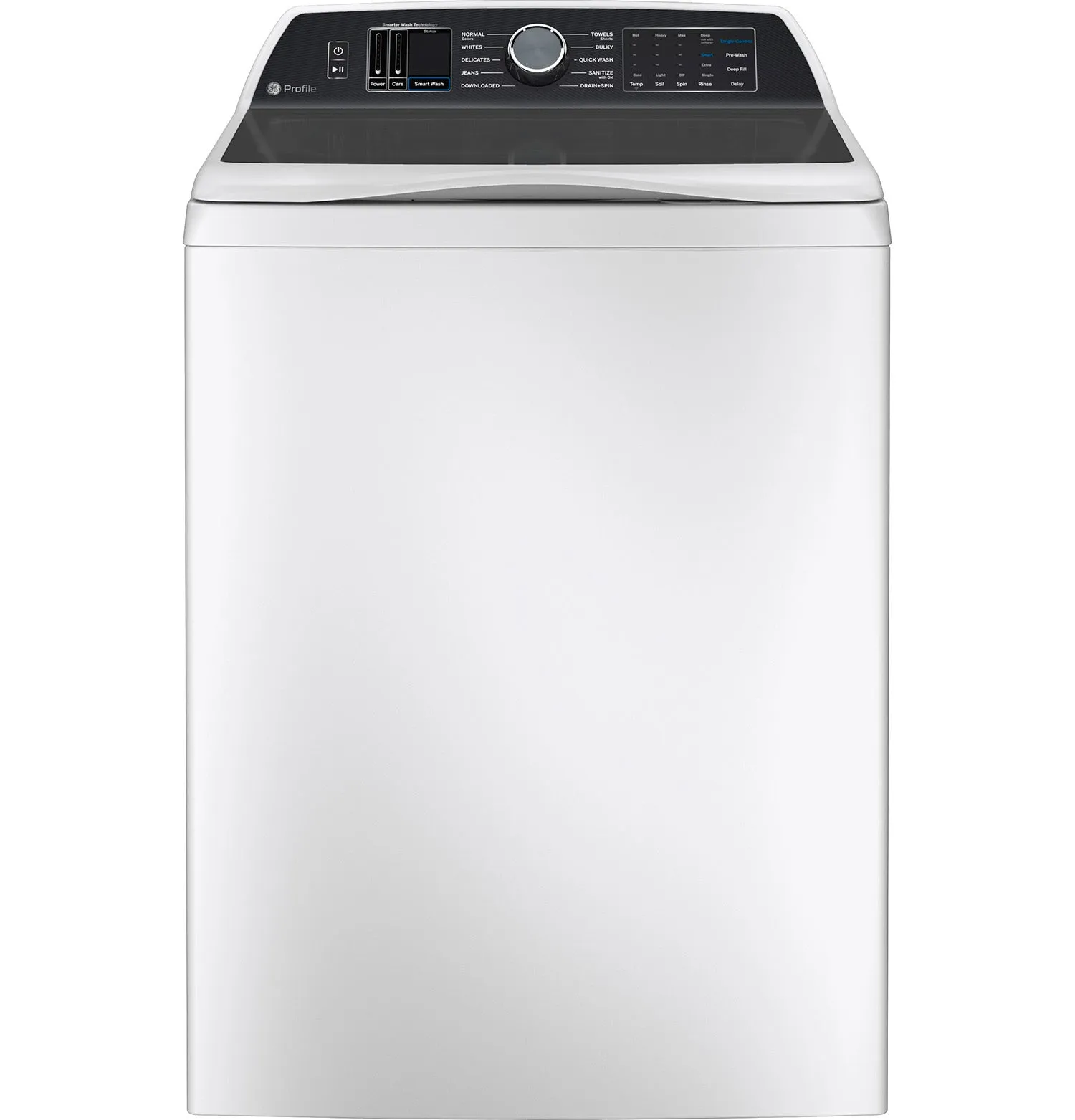 GE Profile White Top Load Washer with Smarter Wash Technology (6.2 Cu. Ft) - PTW705BSTWS