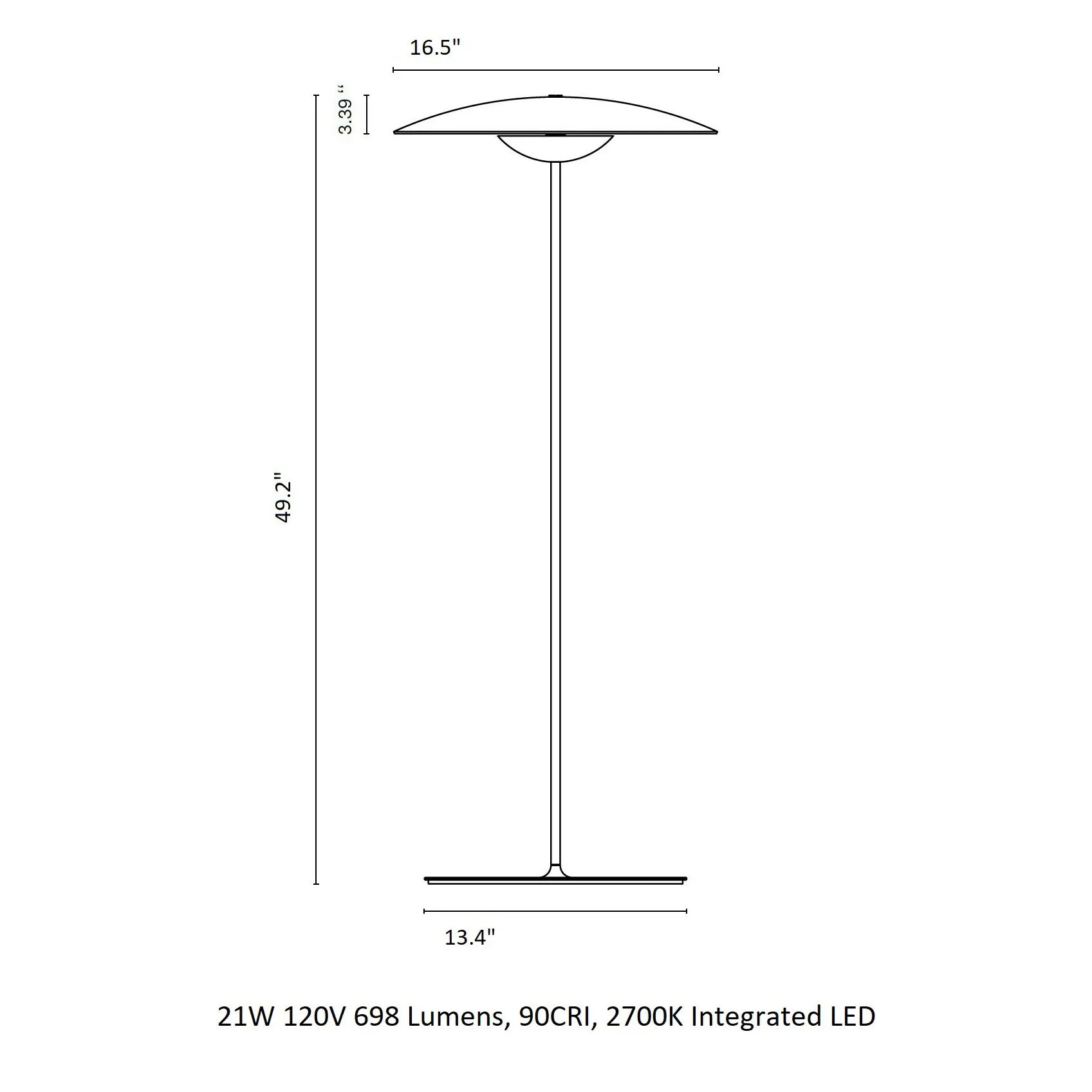 Ginger LED Floor Lamp