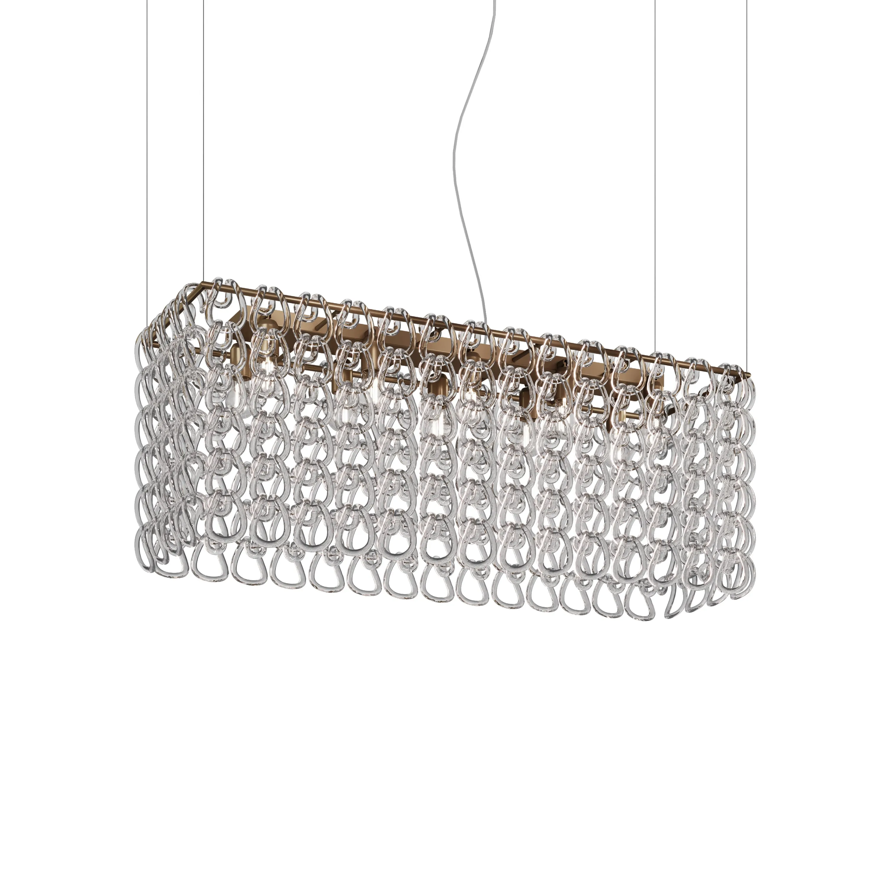 Giogali Rectangle Linear Suspension Light