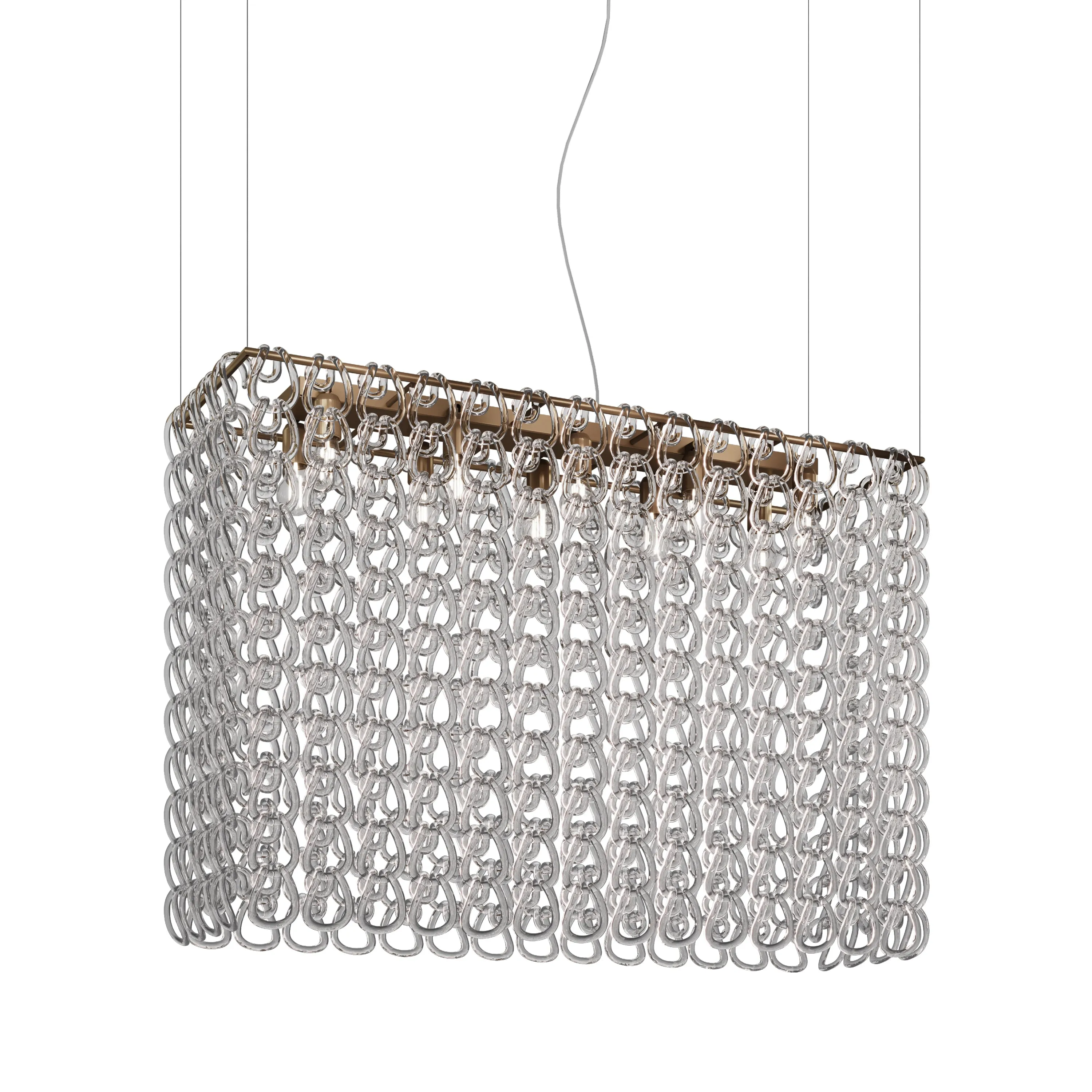 Giogali Rectangle Linear Suspension Light