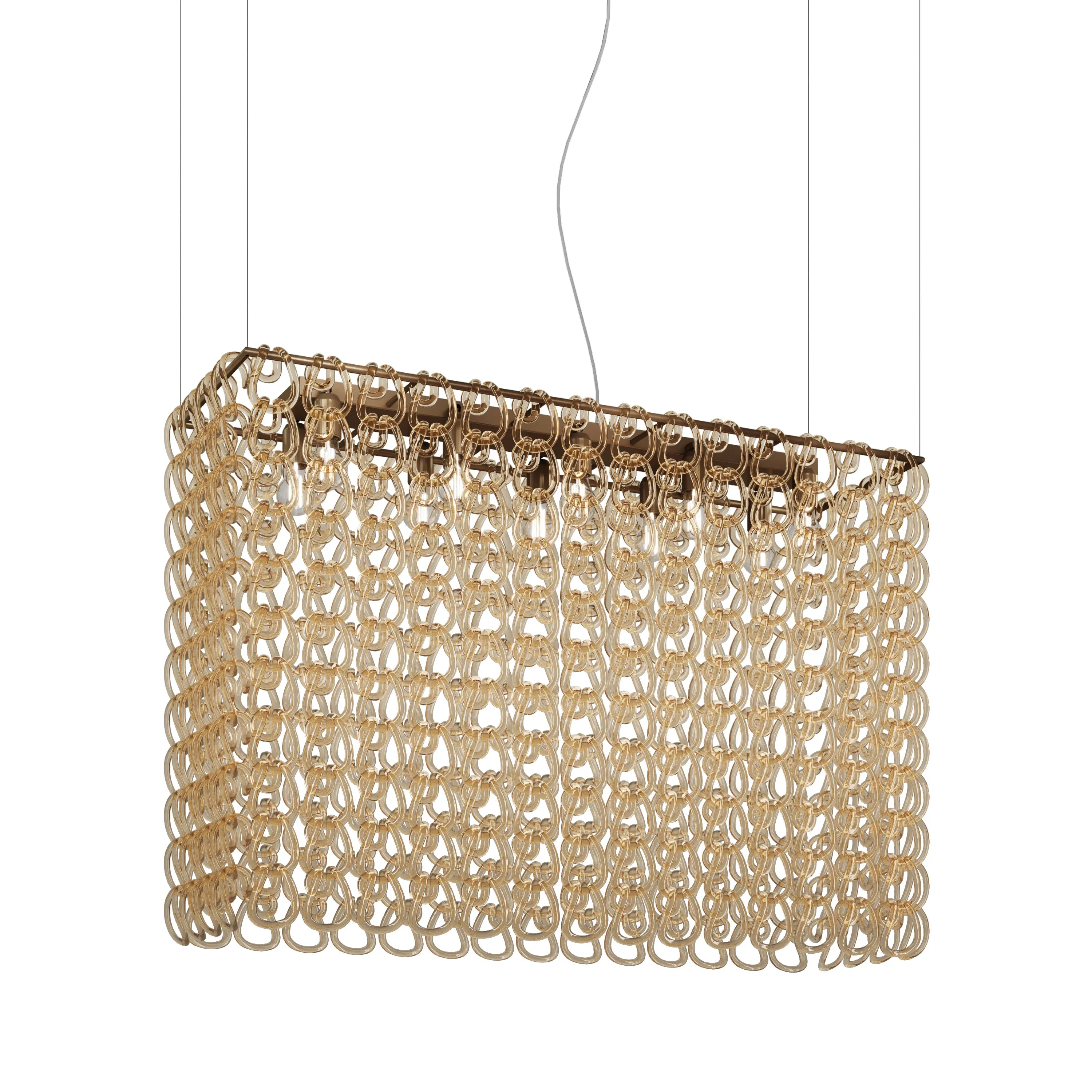 Giogali Rectangle Linear Suspension Light