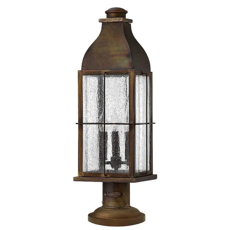 Hinkley Bingham Sienna Outdoor Pedestal Lantern