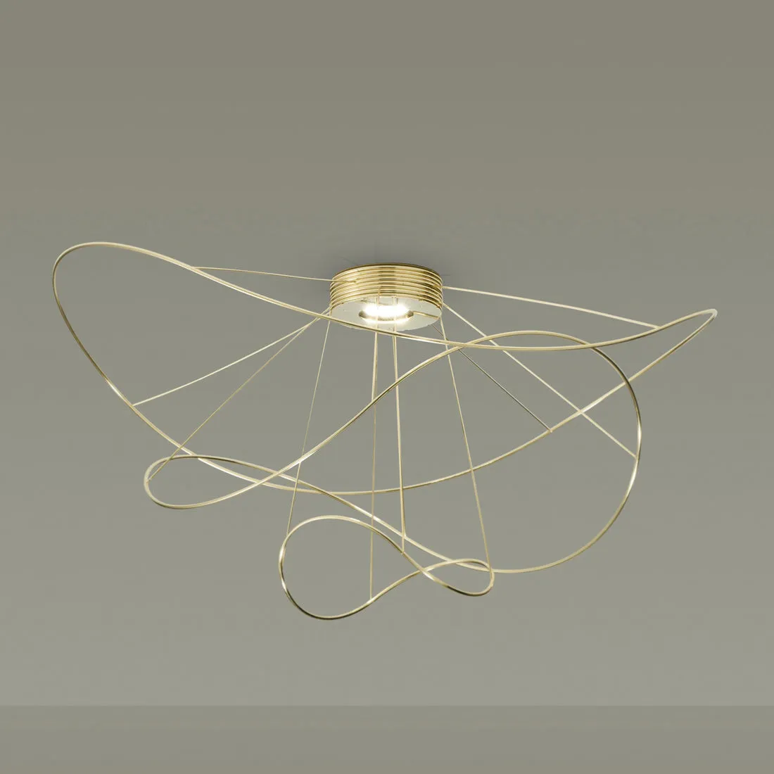 Hoops Semi Flush Mount