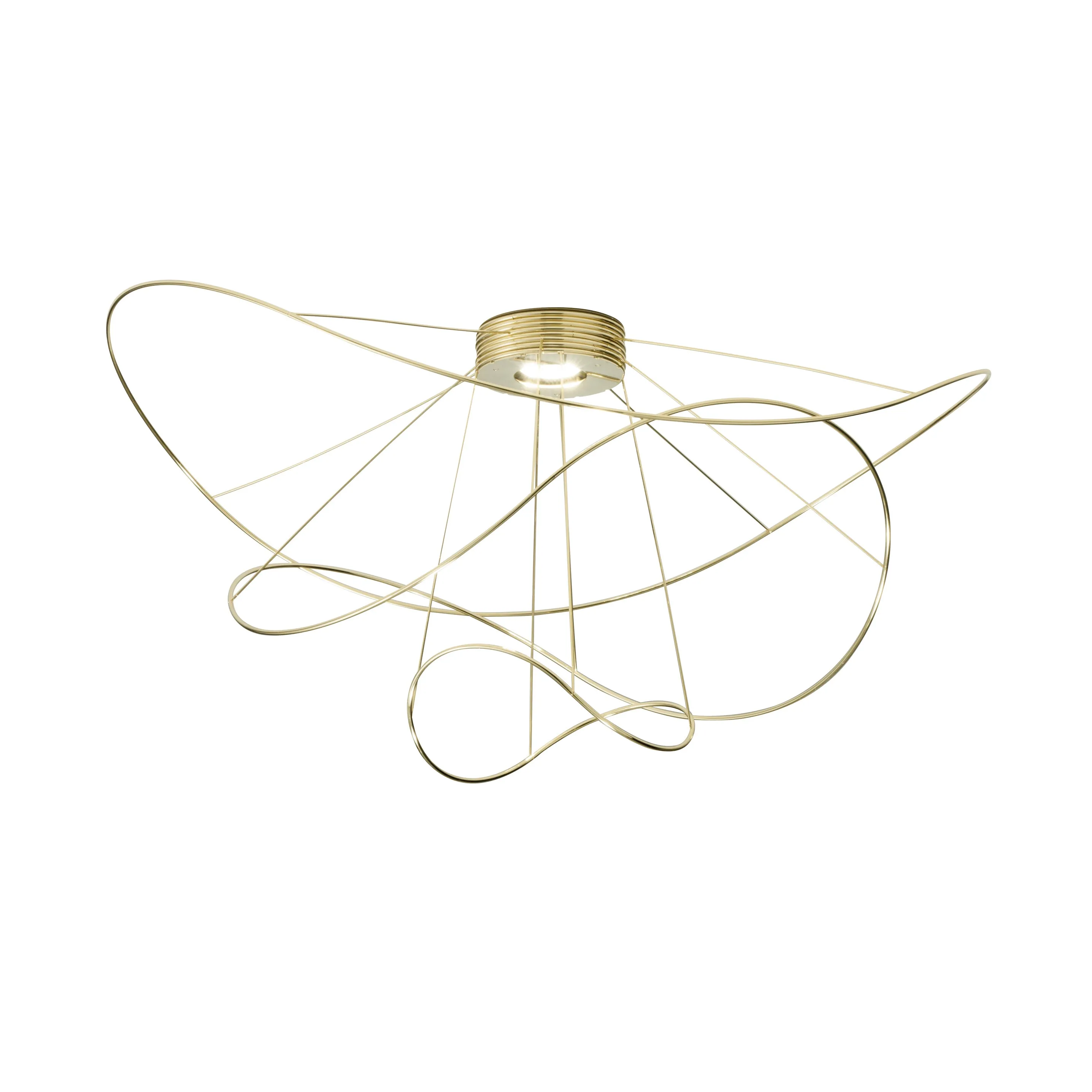 Hoops Semi Flush Mount