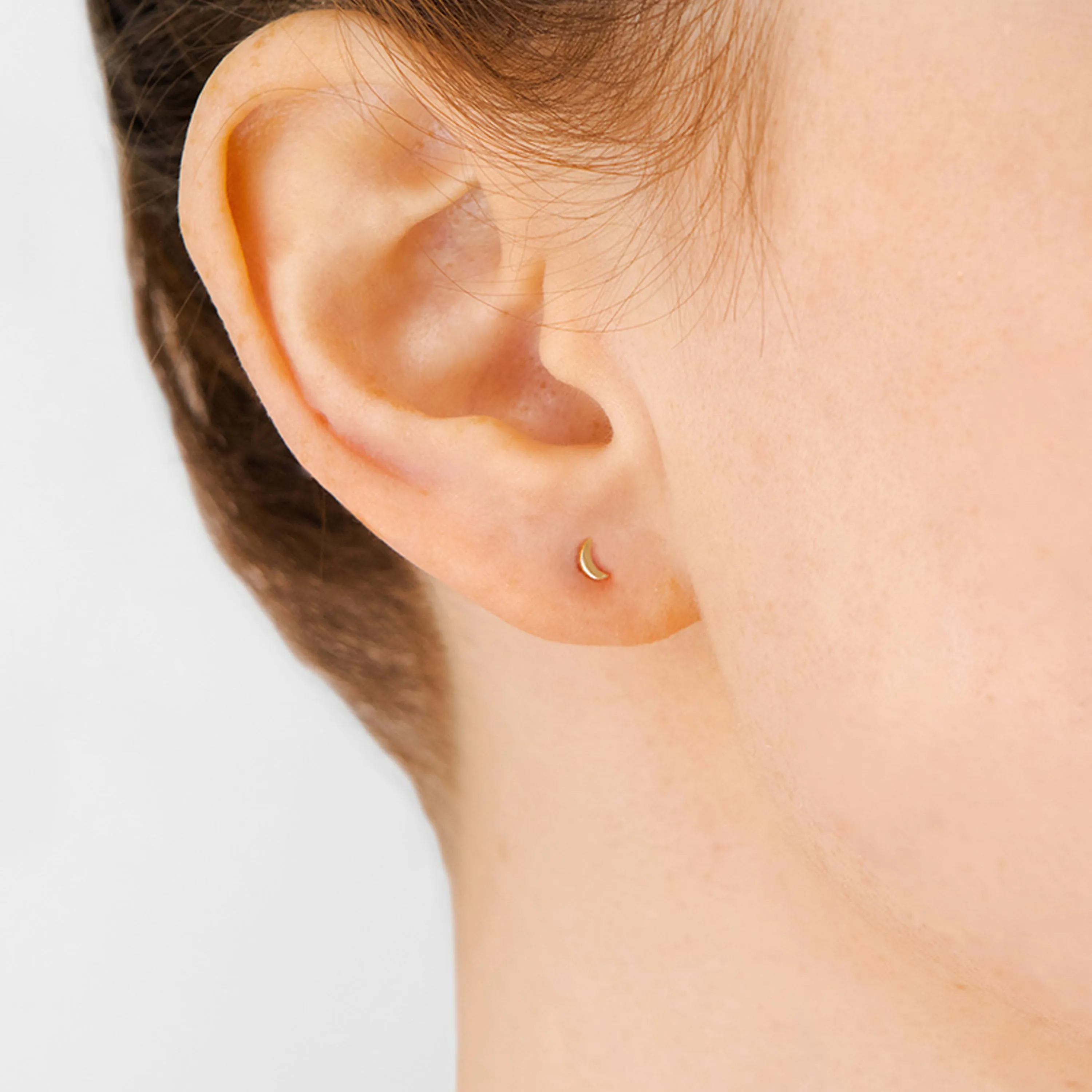 Jac Jo Icon Moon Stud