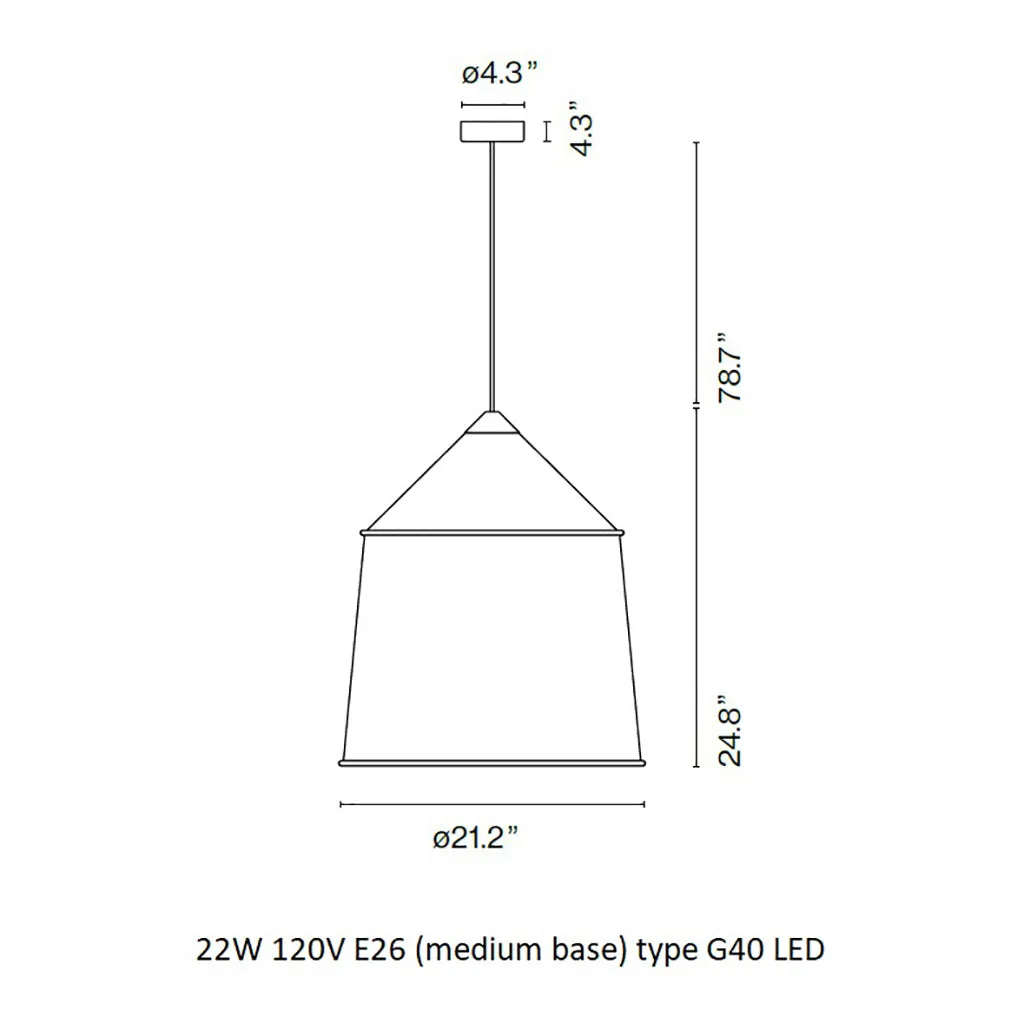Jaima LED Pendant Light
