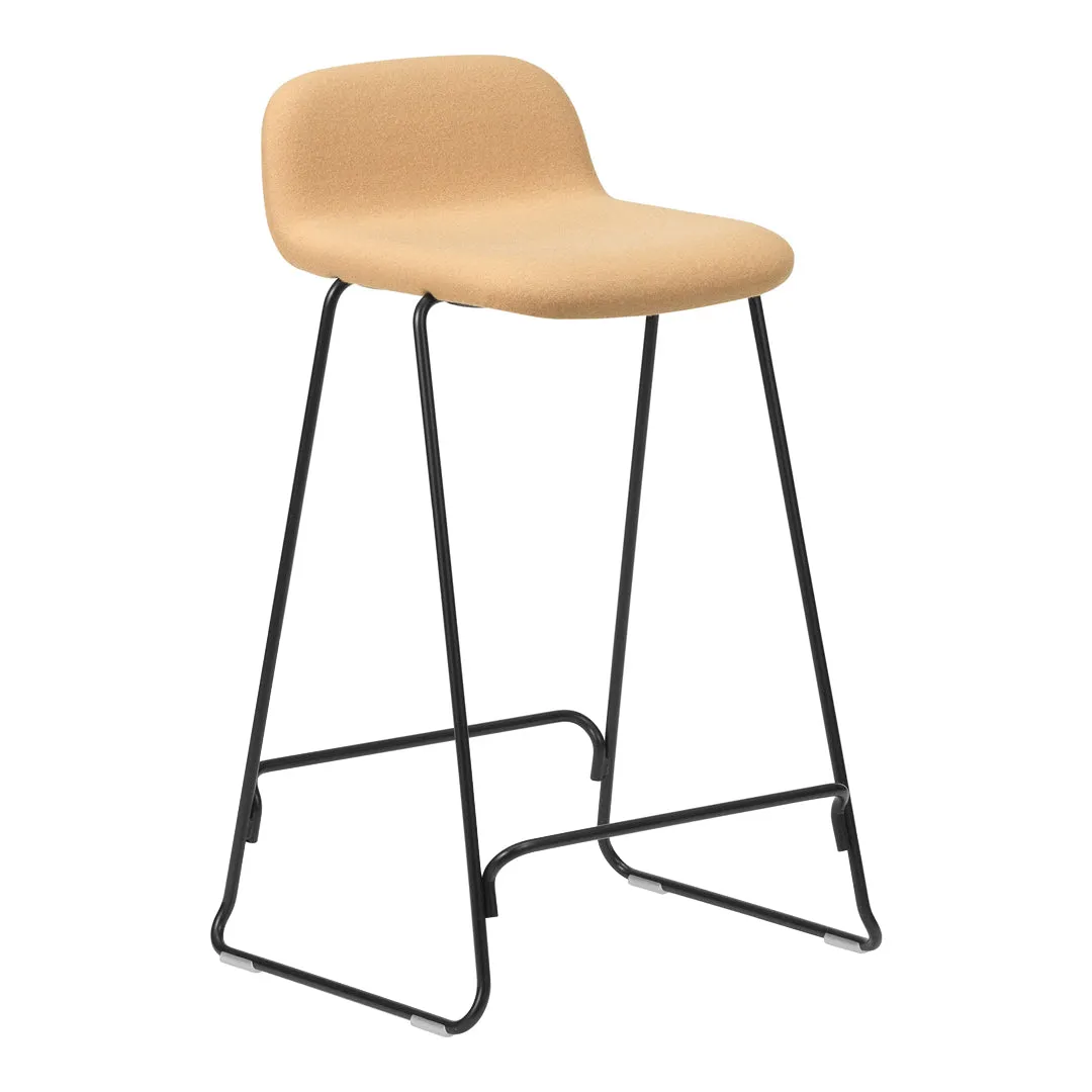 Just Counter Stool w/ Back - Fully Upholstered
